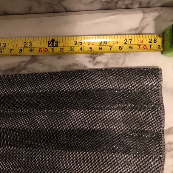 Essue metallic pleated midi skirt - Picture 4 of 4